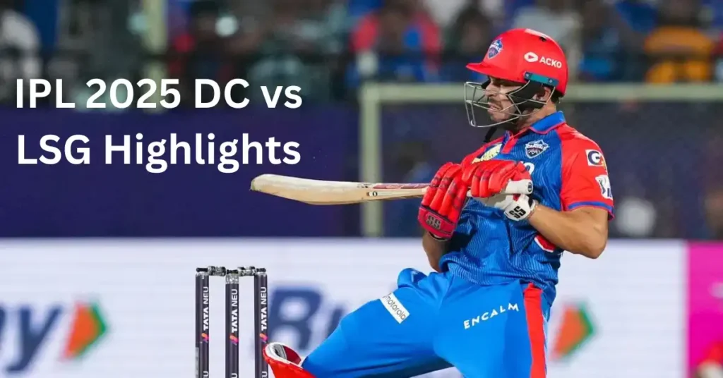 IPL 2025 DC vs LSG Highlights: दिल्ली कैपिटल्स ने लखनऊ सुपर जायंट्स को 1 विकेट से हराया, अशुतोष शर्मा ने खेली विस्फोटक पारी 1 IPL 2025 DC vs LSG Highlights