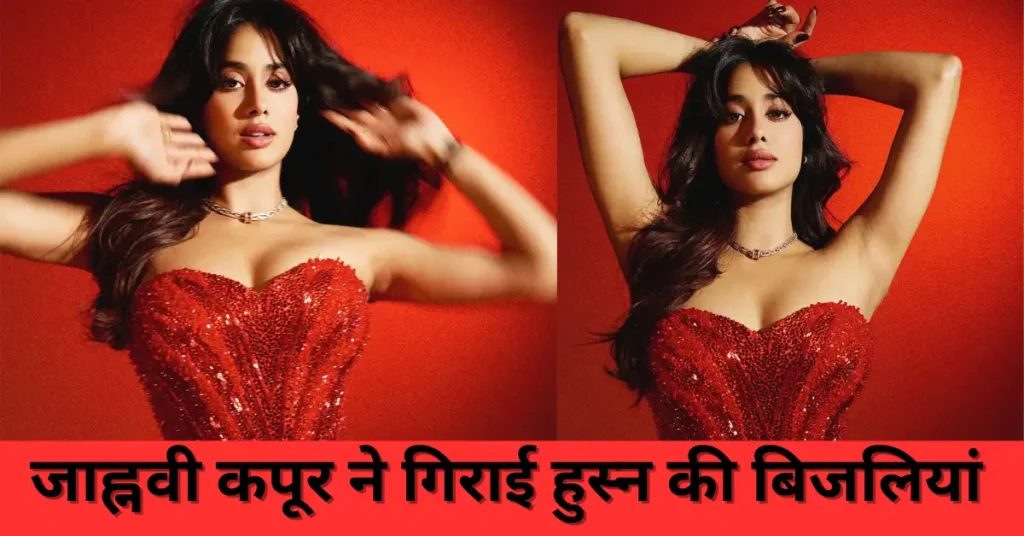 Janhvi Kapoor: जाह्नवी कपूर का रेड ऑफ-शोल्डर लुक: बोल्डनेस और एलिगेंस का परफेक्ट कॉम्बो! 2 ezgif 8e13d3ad8d0333