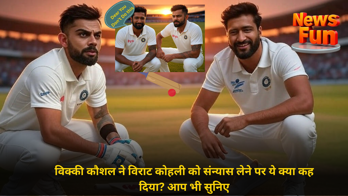 विक्की कौशल ने विराट कोहली को संन्यास लेने पर ये क्या कह दिया आप भी सुनिए hd image